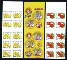 Belg. 2001 - B 38**, 39**, 40**, Yv. C 3018**, C 3041**, C 3042**, MNH - 1997-… Validité Permanente [B]