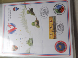 Souvenir Belgique Belgie 2571 ( 1994 ) War Bataille Des Ardennes Militaire  Gestempelt Oblitéré Bastogne Perfect - Documentos Conmemorativos