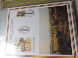 Souvenir Belgique Belgie 2600 ( 1995 ) War Bataille Fontenoy Militaire  Gestempelt Oblitéré Fontenoy Perfect - Commemorative Documents