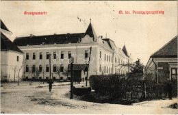 T2 1909 Aranyosmarót, Zlaté Moravce; M. Kir. Pénzügyigazgatóság, Úri Utca / Financial Directorate - Ohne Zuordnung