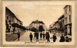 T3 1918 Besztercebánya, Banská Bystrica; Bethlen Gábor Utca, Neumann Ede üzlete. Bánovsky és Dohnányi Kiadása / Street,  - Ohne Zuordnung