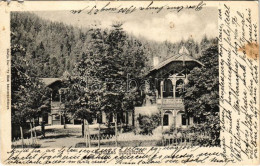 * T4 1905 Borosznófürdő, Brusno-kúpele (Borosznó, Brusznó, Brusno); Gyógyfürdő. Ivánszky Elek Kiadása / Spa, Villa (b) - Non Classés