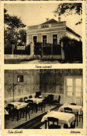 T2/T3 1939 Csíz, Csízfürdő, Kúpele Cíz; Vera Penzió, étterem, Belső. Szőke Imre Kiadása / Hotel, Restaurant, Interior - Unclassified