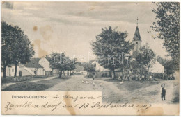 T3 1907 Detrekőcsütörtök, Detrekeő-Csütörtök, Plavecky Stvrtok; Fő Tér, Templom. Wiesner Alfréd Nr. 67.a. / Main Square, - Ohne Zuordnung