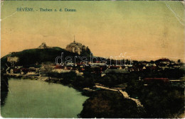 T3 Dévény, Theben A. D. Donau, Devín (Pozsony, Bratislava); Látkép, Várrom / General View, Castle Ruins (fa) - Non Classés