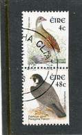 IRELAND/EIRE - 2003  4c+48c  BIRDS  SMALLER SIZE PAIR  EX BOOKLET  FINE USED - Usados