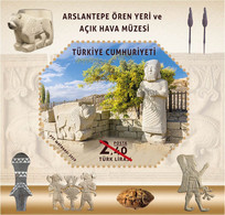 Turkey, Türkei - 2019 - Arslantepe Archeological Site, Archaeology, Museum - 1.Mini S/Sheet, Block ** MNH - Nuevos