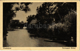 * T2/T3 1940 Érsekújvár, Nové Zámky; Nyitraparti Kőhíd / Nitra Riverside, Stone Bridge (Rb) - Non Classés