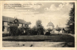 T2/T3 1927 Felsőzúgó-fürdő, Ruzsbachfürdő, Bad Ober Rauschenbach, Kúpele Vysné Ruzbachy; Karolina Villa és étterem / Vil - Non Classés