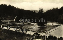 T2 1954 Felsőzúgó-fürdő, Ruzsbachfürdő, Bad Ober Rauschenbach, Kúpele Vysné Ruzbachy; Termálne Kúpalisko / Strandfürdő / - Ohne Zuordnung