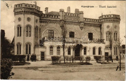 T2 Komárom, Komárno; "Viribus Unitisi" Tiszti Pavilon. Vasúti Levelezőlapárusítás 2394. / Officers' Pavilion - Unclassified