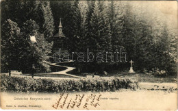 T2/T3 1904 Koritnyica, Korytnica; András Kápolna. Kohn A. Kiadása / Chapel (fl) - Ohne Zuordnung