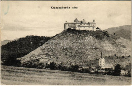T2/T3 1918 Krasznahorkaváralja, Krásnohorské Podhradie (Rozsnyó, Roznava); Vár. Ötvös Béla Kiadása / Hrad / Castle (EK) - Non Classés