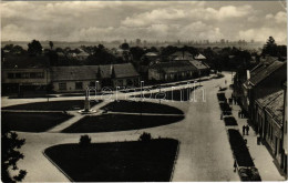 * T2/T3 Nagysurány, Velké Surany; Stalinovo Námestie / Sztálin Tér, üzletek / Square, Shops (EK) - Ohne Zuordnung