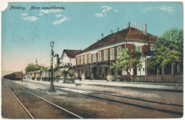 T3 1918 Párkánynána, Párkány-Nána, Parkan, Stúrovo; Vasútállomás, Gőzmozdony, Vonat / Railway Station, Locomotive, Train - Ohne Zuordnung