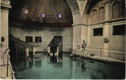 T2/T3 1911 Pöstyén, Piestany; Iszap Fürdő Belső. Kohn Bernát Kiadása / Mud Bath, Spa Interior (EK) - Ohne Zuordnung