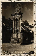T2/T3 1930 Selmecbánya, Banská Stiavnica; Szentháromság Szobor / Sv. Trojica / Trinity Statue. Photo (EK) - Non Classificati