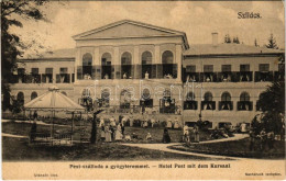 T2/T3 1911 Szliács, Sliac; Pest Szálloda A Gyógyteremmel / Hotel Pest Mit Dem Kursaal / Hotel, Spa (EB) - Zonder Classificatie
