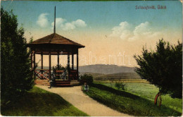 T2/T3 1913 Szliácsfürdő, Kúpele Sliac; üdülő, Pavilon. Molnár M. Kiadása / Pavilion (EK) - Zonder Classificatie