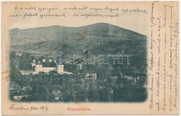 T2/T3 1900 Tapolyhanusfalva, Hanusfalva, Hanusovce Nad Toplou; Gróf Dessewffy Kastély. Divald Adolf 123. / Castle (EK) - Zonder Classificatie