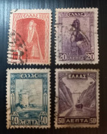 Grèce 1927 New Daily Stamps – Perforation: 12½ X 13½ Lot 1 - Usados