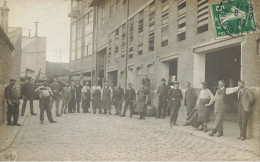 Paris 14ème * Carte Photo * Usine Entreprise Ets , Rue De La Voie Verte ( Acteuellement Rue Du Père Corentin )* Ouvriers - Paris (14)