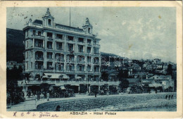 T2/T3 1925 Abbazia, Opatija; Hotel Palace Szálloda / Hotel (fl) - Unclassified