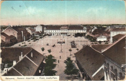 * T3 1914 Pancsova, Pancevo; Ferenc József Tér / Square (kopott Sarkak / Worn Corners) - Ohne Zuordnung