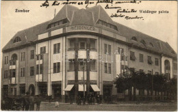 T2 1915 Zombor, Sombor; Weidinger Palota, Csemege, Fűszer és Konzervek üzlete / Shop - Sin Clasificación