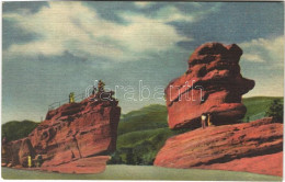 ** T1/T2 Colorado, Pikes Peak Region, North Vista Of The Balanced And Steamboat Rocks In The Garden Of The Gods - Ohne Zuordnung