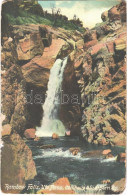 T3/T4 1909 Colorado And Southern Ry, Rainbow Falls, Ute Pass (wet Damage) - Ohne Zuordnung