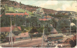 T3 1908 Soda Springs Manitou (Colorado), Tram, Horse-drawn Carriages (wet Damage) - Sin Clasificación