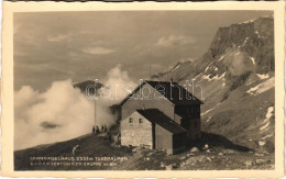 * T2 Tuxer Alpen, Tux Alps; Spannagelhaus. D.U.Ö.A.V. Sektion Ö.T.K. Gruppe Wien / Rest House, Photo - Unclassified