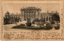 T2 1900 Wien, Vienna, Bécs I. Cursalon Im Stadtpark. Nr. 36 I. N.-Oe. Kunstverlag H. Kölz - Ohne Zuordnung