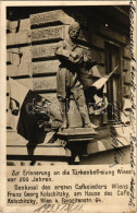 T3 1933 Wien, Vienna, Bécs; Zur Erinnerung An Die Türkenbefreiung Wiens Vor 250 Jahren. Denkmal Des Ersten Cafesieders W - Non Classificati