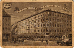 * T3/T4 Wien, Vienna, Bécs; The Gerngross Department Stores In The Year 1889, 10 Years After Foundation (EB) - Non Classificati