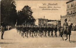 * T2/T3 Wiener Neustadt, Bécsújhely; Theresian Militär-Akademie, Akademiker Bataillon / Military Academy, Academic Soldi - Non Classés