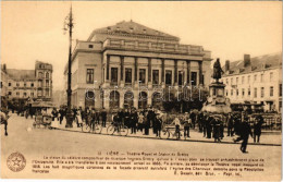 ** T4 Liege, Theatre Royal Et Statue De Grétry (cut) - Ohne Zuordnung