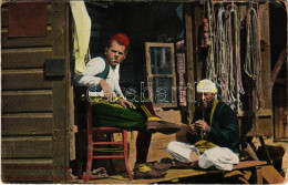 * T3 1915 Sarajevo, Mohamedanischer Kaufmannn. Verlag Simon Kattan 1908. / Muslim Merchant (EK) - Non Classés