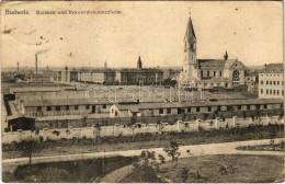 T4 1915 Ceské Budejovice, Budweis; Baraken Und Rekonvaleszentenheim / K.u.K. Military Barracks And Convalescent Home (pi - Non Classés