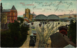 T2/T3 Praha, Prag, Prague; Franz Josefs-Bahnhof / Railway Station, Train, Locomotive (EK) - Non Classificati