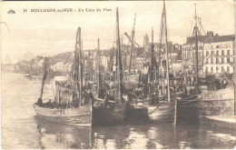 * T4 Boulogne-sur-Mer, Un Coin Du Port / Port, Boats, Steamship (EM) - Non Classés