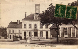 T2/T3 1917 Chateau-Renault, La Poste / Post Office (EK) - Ohne Zuordnung