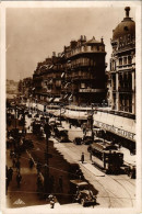 T2/T3 1929 Marseille, La Canebiere / The Canebiere, Trams, Automobiles (EK) - Sin Clasificación