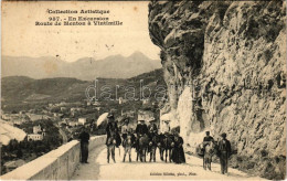 T2/T3 1909 Menton, En Excursion Route De Menton A Vintimille (fl) - Ohne Zuordnung