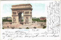 T3/T4 1901 Paris, Arc De Triomphe / Triumphal Arc (tear) - Ohne Zuordnung