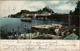 * T3 1908 Corfu, Corfou, Kerkyra; La Citadelle (cote Nord) / Citadel (wet Corner) - Ohne Zuordnung