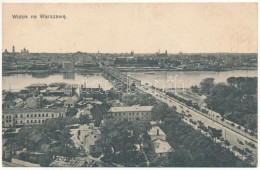 ** T3/T4 Warszawa, Varsovie, Warschau, Warsaw; Widok Ogólny / General View, Bridge (wet Damage) - Ohne Zuordnung