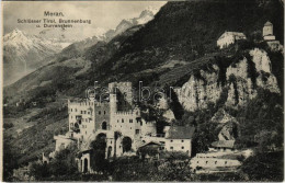 T2/T3 1909 Merano, Meran (Südtirol); Schlösser Tirol, Brunnenburg U. Durrenstein / Castles (EK) - Zonder Classificatie