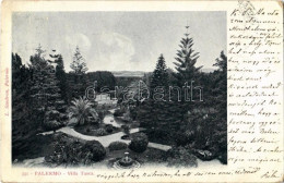 T3 1903 Palermo, Villa Tasca / Garden (EK) - Ohne Zuordnung